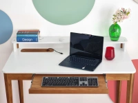 Biurko Ashme Szuflada Klawiaturowa, Dąb Ciemna Cytryna