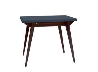 Stół ENVELOPE Rozkładany 90x65cm Grafitowy Orzech