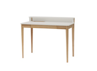 Biurko ASHME Jesionowe 110x56x75cm - Jasnoszare