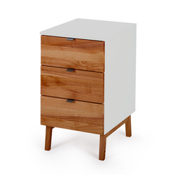 Kontenerek Biurowy LUKA 41x50cm Orzech Jasnoszary