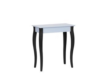 Konsola LILLO 65x35cm Czarne Nogi / Jasnoszara