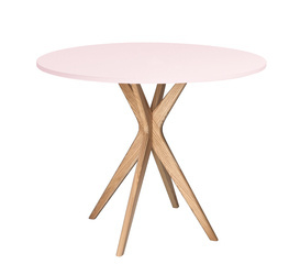 Mały Okrągły Stół JUBI śr. 60cm Różowy