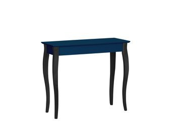 Konsola LILLO 85x35cm  Czarne Nogi / Petrol Blue