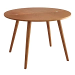 Półksiężycowy rozkładany stół MAWI śr.120cm Dąb