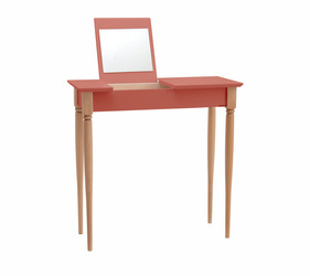 Toaletka MAMO z Lusterkiem 65x35cm Ciemny Koralowy