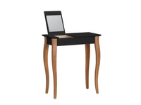 Toaletka LILLO z Lusterkiem 65x35cm Czarny
