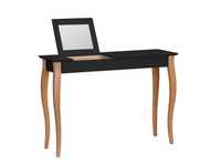 Toaletka LILLO z Lusterkiem 105x35cm Czarny