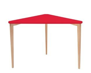 Biurko Narożne NAJA 114 x 85cm Czerwone