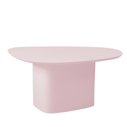 Stolik kawowy Cells Mini 90x55x45cm S-Matt Jasnoróżowy