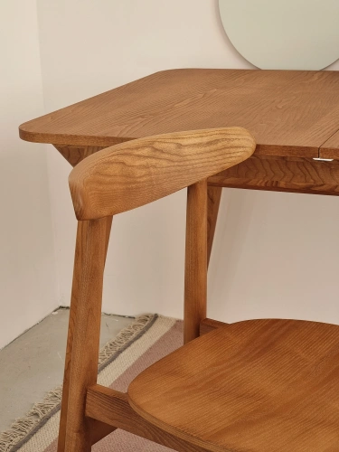 Drewniane krzesło do jadalni Biju Jesion | bejca dąb