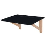 KLAPP Stół Ścienny Opadający 60x70cm Jesion Czarny