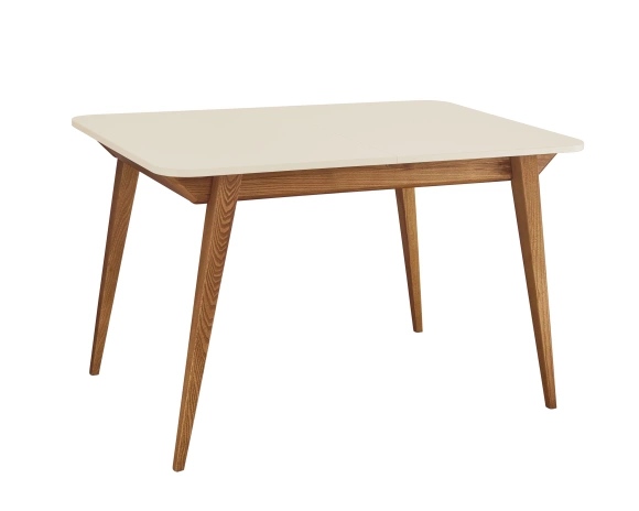 Rozkładany stół jadalniany Envelope BOLD 120x80cm Wapień, Dąb