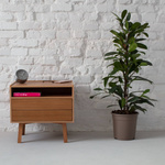 Szafka Nocna z Szufladami DIAMOND 50x40x47cm Fornir