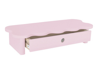 Podstawka Pod Monitor z Szufladą FLOWER 60cm Różowa