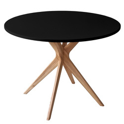 Okrągły Stół Jadalniany JUBI BOLD śr. 110cm Czarny