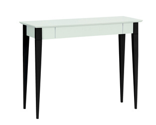 Biurko MIMO z Szufladą 105x40cm Czarne Nogi Ulotny Miętowy