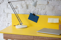 Biurko Jesionowe LUKA 85x50cm z Szufladą Szałwiowe