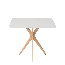 Prostokątny Stół JUBI 55x80cm Jasnoszary