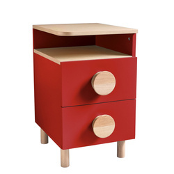 Szafka Nocna DABI 41x50cm Prawa Czerwona