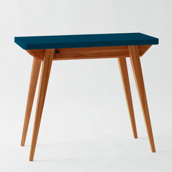 Konsola ENVELOPE Rozkładana 45x90cm Dąb Petrol Blue