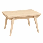 Stolik kawowy z podnoszonym blatem Envelope 90x65cm | jesion 