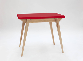 Stół ENVELOPE Rozkładany 90x65cm Czerwony