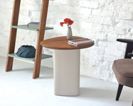 Mały Stolik Cells Mini 50x50x50cm Kawa z Mlekiem Jesion