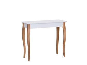 Konsola LILLO 85x35cm Białe Nogi / Biała
