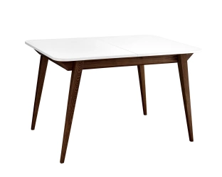 Rozkładany stół jadalniany Envelope BOLD 120x80cm Biały, Orzech