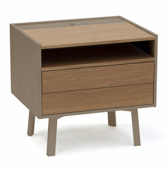 Szafka Nocna z Szufladami DIAMOND 50x40x47cm Bobrza Glina
