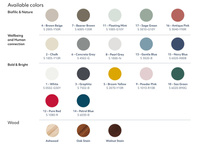 Biurko Jesionowe LUKA 85x50cm z Szufladą Szałwiowe