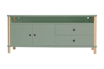 Szafka RTV ASHME 140x45x60cm Szałwiowa