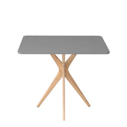 Prostokątny Stół JUBI 55x80cm Ciemnoszary