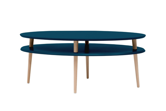 Stolik Kawowy OVO HIGH 110x70cm - Petrol Blue