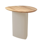 Mały Stolik Cells Mini 50x50x50cm Kawa z Mlekiem Jesion