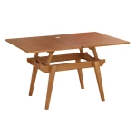 Stolik kawowy z podnoszonym blatem Envelope 90x65cm dąb 