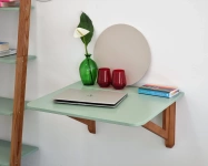 KLAPP Stół Ścienny Opadający 60x70cm Jesion Delikatny Niebieski