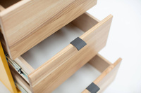 Kontenerek Biurowy LUKA 41x50cm Jesion Betonowy Szary