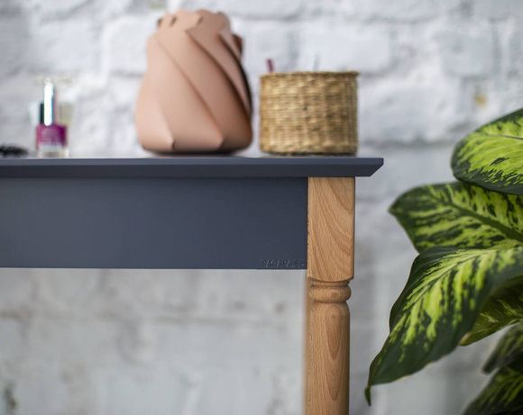 Toaletka MAMO z Lusterkiem 85x35cm Ulotny Miętowy