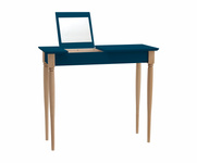 Toaletka MAMO z Lusterkiem - 65x35cm Petrol Blue