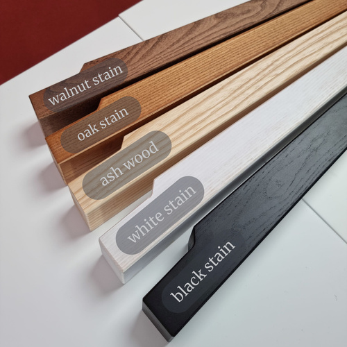 Okrągły Stół Jadalniany JUBI śr. 60cm Ciemny Koralowy | Nogi Orzech