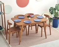 Rozkładany stół jadalniany Envelope BOLD 120x80cm Orzech