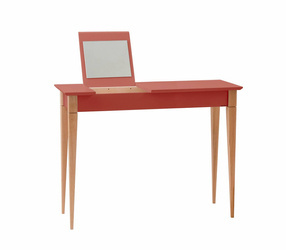 Toaletka MIMO z Lusterkiem 105x35cm Ciemny Koralowy