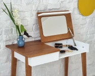 Toaletko Biurko MeWise z Lusterkiem 90x48cm Jesion