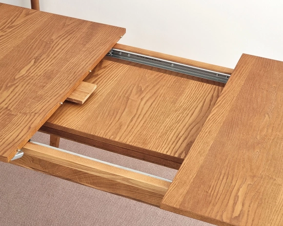 Rozkładany stół jadalniany Envelope BOLD 120x80cm Czarny Jesion