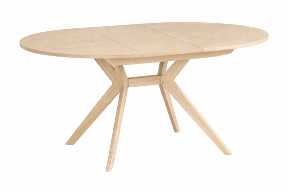 Okrągły rozkładany stół jadalniany 110cm Biju Jesion