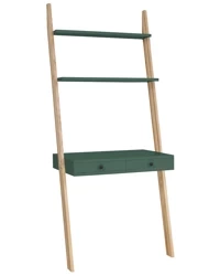 Biurko Drabinowe LENO 79x183cm – Zielony Butelkowy