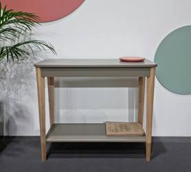 Konsola Jesionowa ASHME 85x35cm - Bobrza Glina