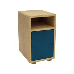 Wąska Szafka Nocna SLIM 30cm x 40cm - Petrol Blue