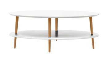 Stolik Kawowy OVO LOW 110x70cm - Biały